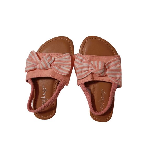 Baby Girl's West Loop Pink & White Sandals-Size S (13-1) - Picture 1 of 6